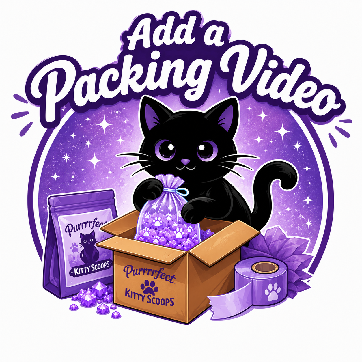 Add a packing video